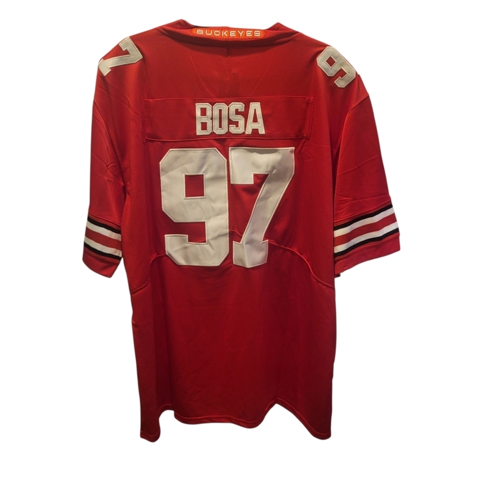 Nike Team Ohio State Buckeyes Joey Bosa Football Jersey #97 Red Size 3XL New! - Picture 2 of 10